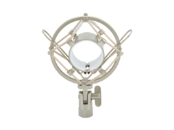Microphone Shock Mount 47‑57mm Mic Anti Vibration Holder Adapter Clip For Live Streaming Recordingmetallic Silver LAXISCREED