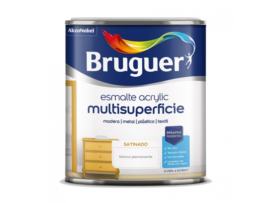 Bruguer Acrílico Acetinado Branco Permanente 2,5 Lt