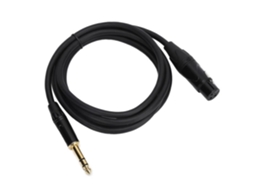 HURRISE Xlr Fêmea para Cabo Jack de 6 35 Mm Qualidade de Som de Alta Fidelidade