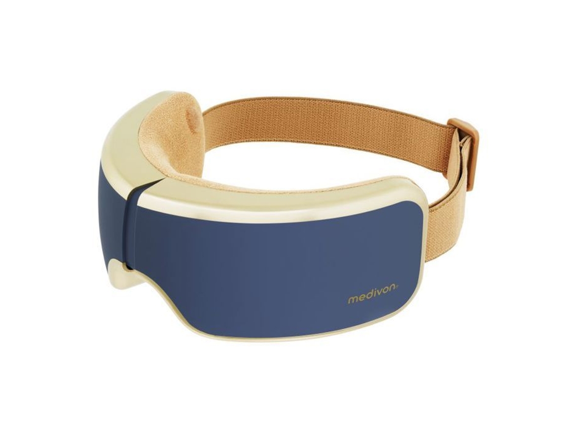 Máscara de Massagem Ocular Pneumática com Vibração e Aquecimento Bluetooth Sem Fio MEDIVON Mv horizonpro2