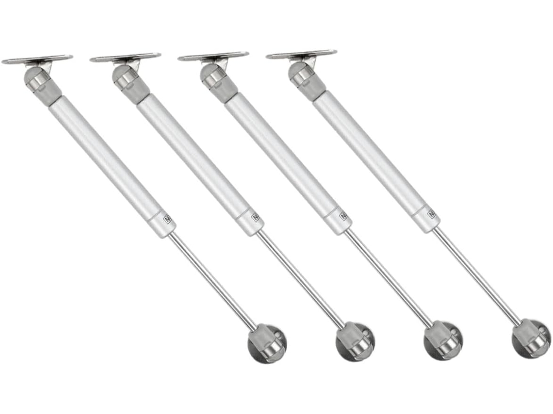 Conjunto De 4 Dobradiças Reforçadas Para Armários, Com Suporte Suave