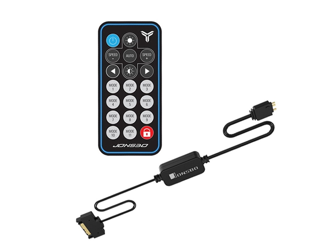 Argb Remote Control, 5v 3-pin Sata Power Supply, Led Strip For Memory, Symphony Edition, Pc Case.