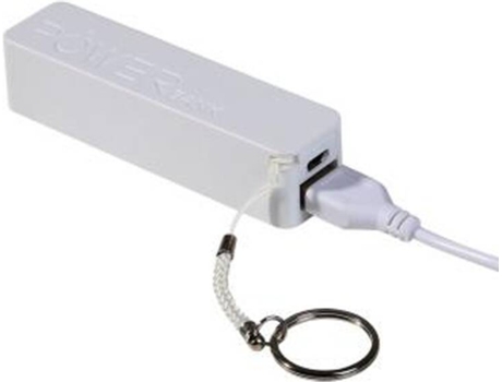 Powerbank  TEA109S (2200 mAh - 1 USB - 1 Micro-USB - Branco)