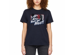 Rockinstone Rocky Movie Beat The Meat Navy Adult T-shirt Size:xxxl