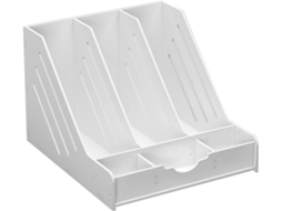 Suporte Multifuncional para Livros Bood End com Porta canetas e Porta cartões. SFUSHOS