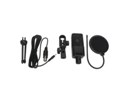 Microfone Condensador Com Redução De Ruído E Tripé Ajustável Para Streaming E Podcasting
