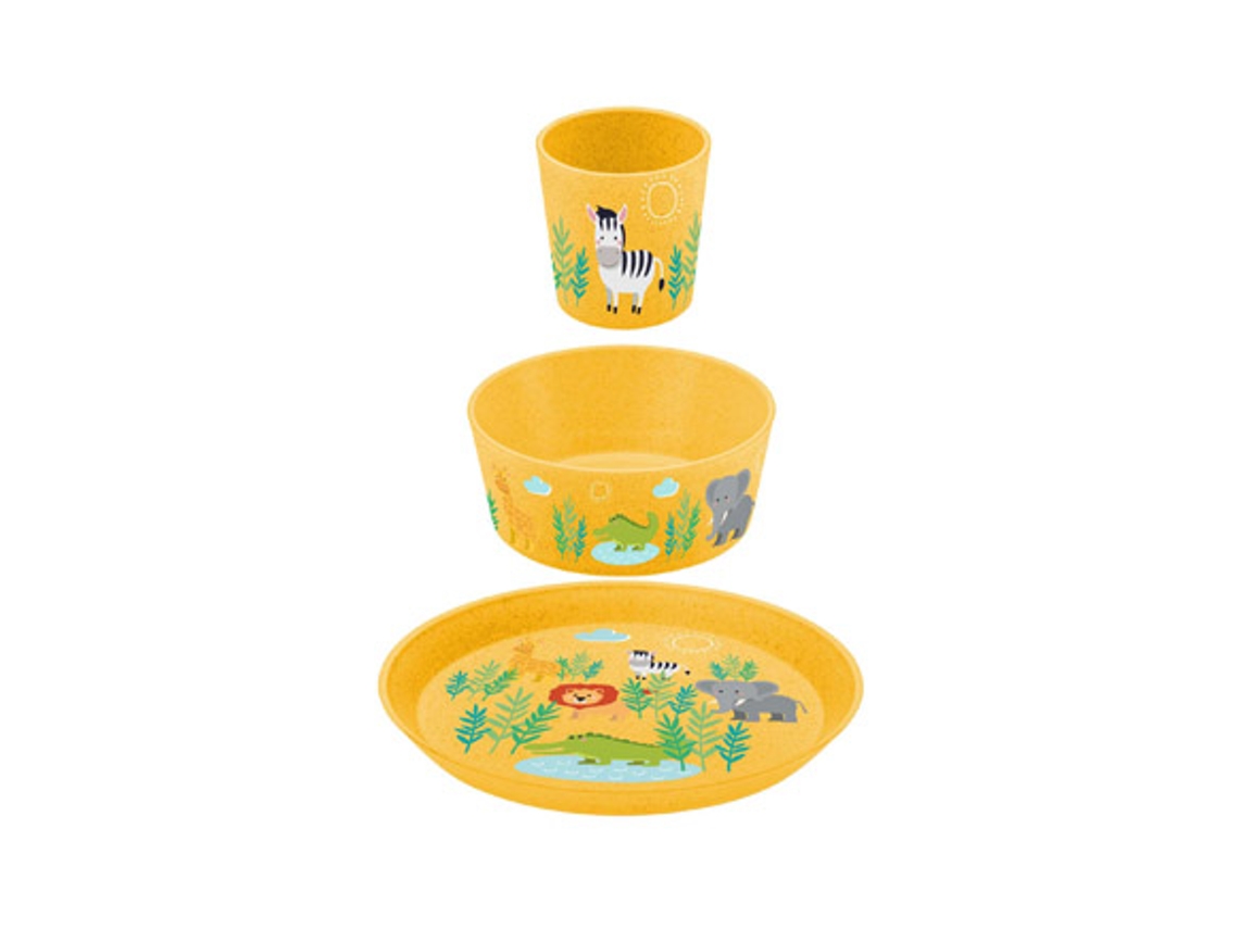 Conjunto de Louça Infantil Bio 3 Peças VDC