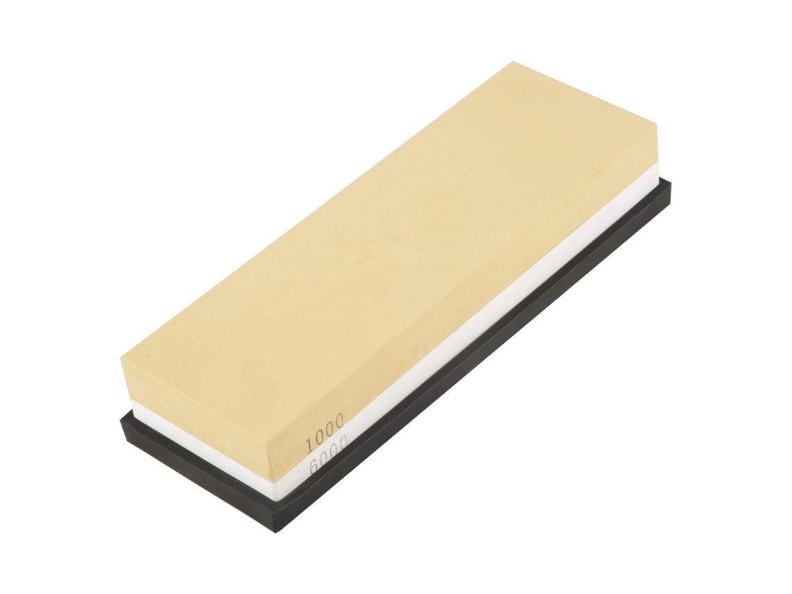 Piedra De Afilar De Corindón Blanco Two Sides 10006000 Grit Para Cuchillos De Cocina