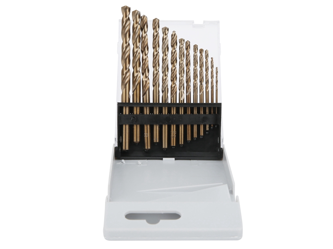 Conjunto De Brocas Cobalt Twist Drill Bit Da Laxiscreed Para Madeira E Diversos Materiais