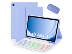 Capa De Tablet Com Teclado E Mouse Para Samsung Galaxy A9 Plus 5g