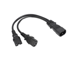 Adaptador Cabo Energia Um para dois LAXISCREED