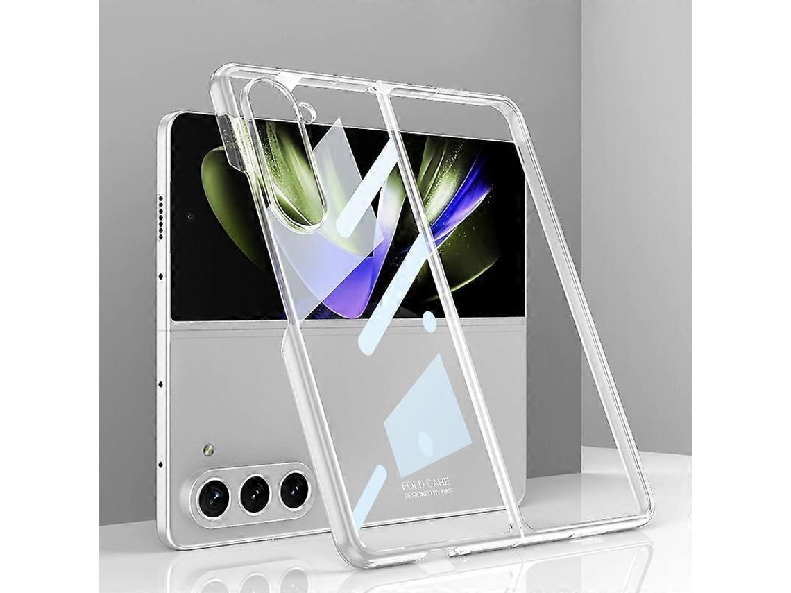 Capa De Celular Com Cobertura Total E Galvanoplastia Gkk Phantom Para Samsung Galaxy Z Fold5