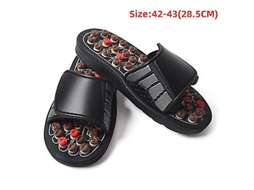 1 Par De Sandálias De Reflexologia, Chinelos Para Massagem Nos Pés, Sapatos De Acupuntura E Acupressão Slowmoose (42 43)
