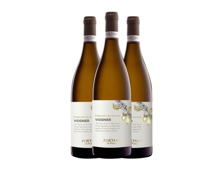 Vinho branco FORTANT DE FRANCE Terroir d'Altitude Viognier Vin de Pays d'Oc (0.75 L - 3 Unidades)