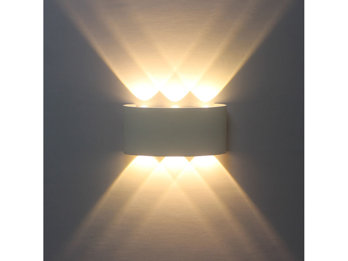Luminária de Parede Led Moderna com Instalação Easy Up Down Luzes para Quarto Varanda Corredor Ac85 265v