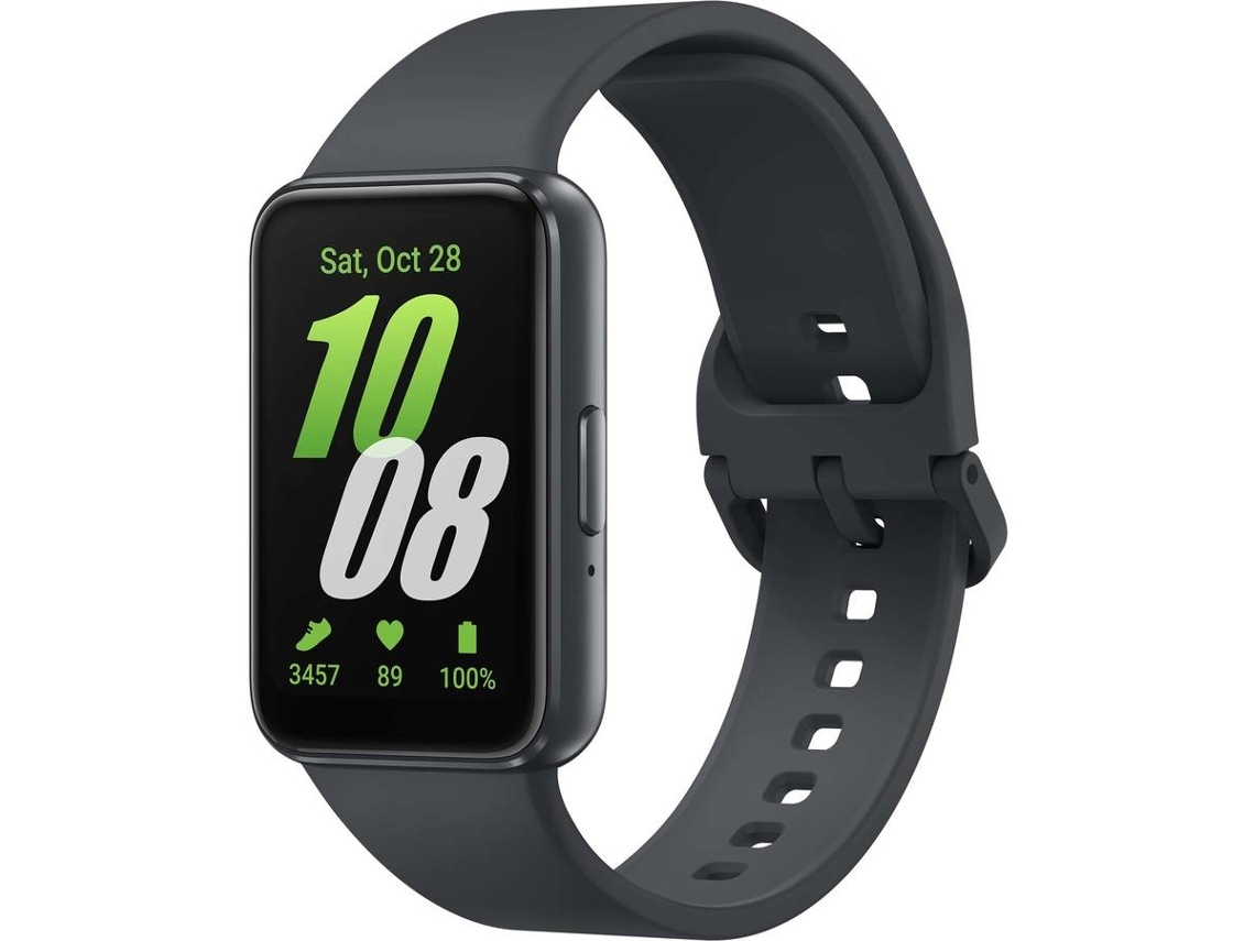 Pulseira Desportiva SAMSUNG Galaxy Fit 3 Preto (Outlet Caixa Aberta)