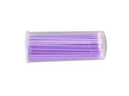 100pcs Cepillos Dentales Desechables De Color Morado Aplicadores Micro Para Clínica Oral Herramientas De Materiales