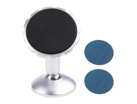 Suporte Magnético Para Telefone No Carro, Suporte Universal Para Painel, Rotação De 360 ??graus, Prateado.