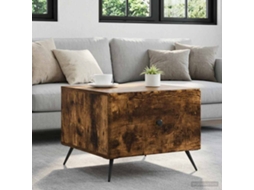 Vidaxl Mesa De Centro Carvalho Fumado 49 X 50 X 40 Cm
