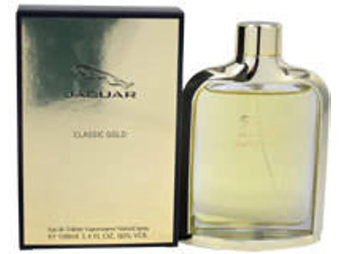 Jaguar Classic Gold Eau De Toilette Para Homem Vapo - 100 Ml