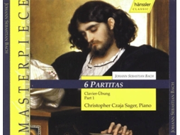 CD Johann Sebastian Bach, Christopher Czaja Sager - 6 Partitas (1CDs)
