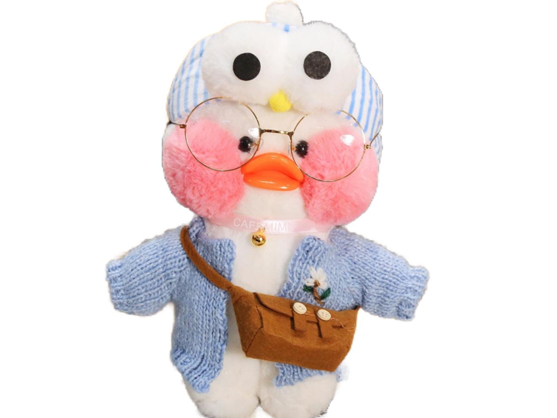 Brinquedo De Pelúcia Pato Rosa (macio Presente Para Crianças)