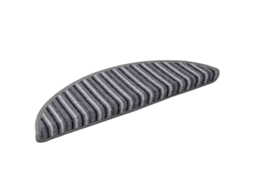 Conjunto 15 Degraus De Escada Vidaxl Cinzento Polipropileno (56 X 17 X 3 Cm)