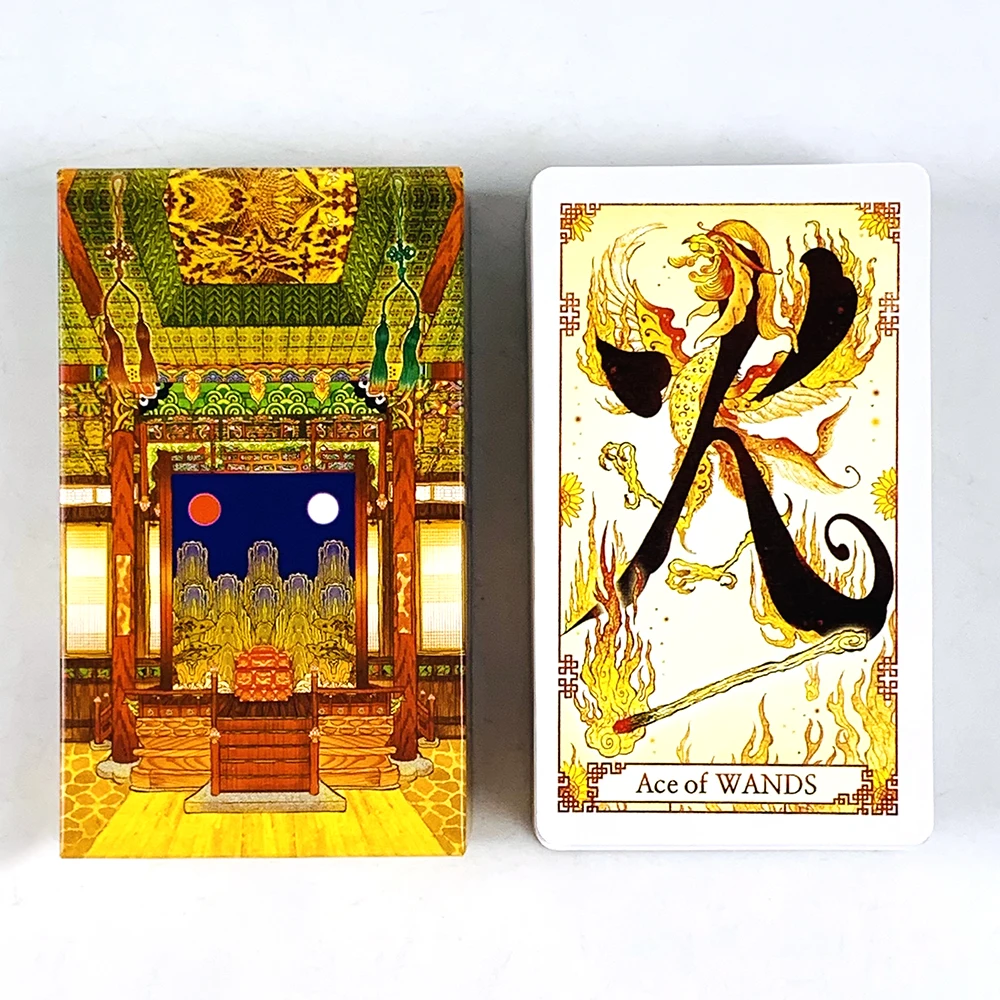 Um Baralho De Tarot Totalmente Novo, Com 78 Cartas De Tarot Em Estilo Chinês, Para Adivinhação E Meditação.