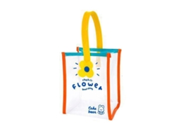 Sacola Tote Reutilizável Grande com Design Polilinha S/MARCA