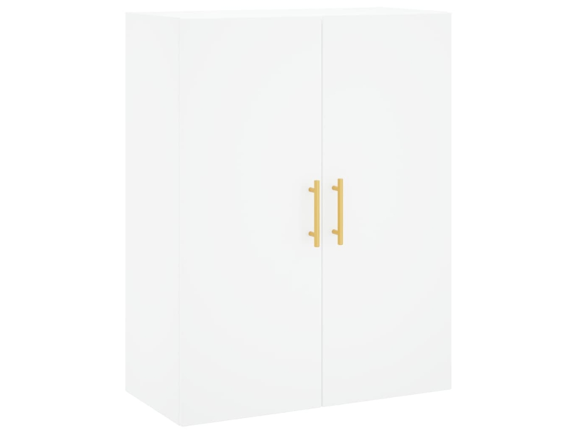 Wall Mounted Cabinet, Wall Mounted Cabinets Vidaxl Branco Madeira Processada (n/a)