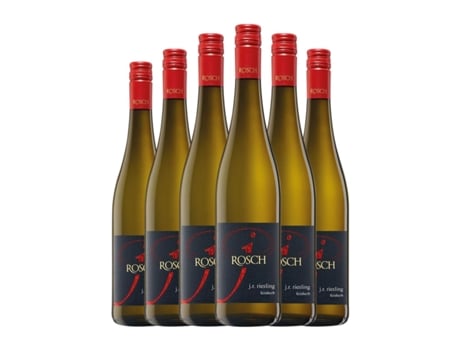 Vinho branco JOSEF ROSCH Leiwener Riesling Semi-seco Semi-doce Mosel (0.75 L - 6 Unidades)