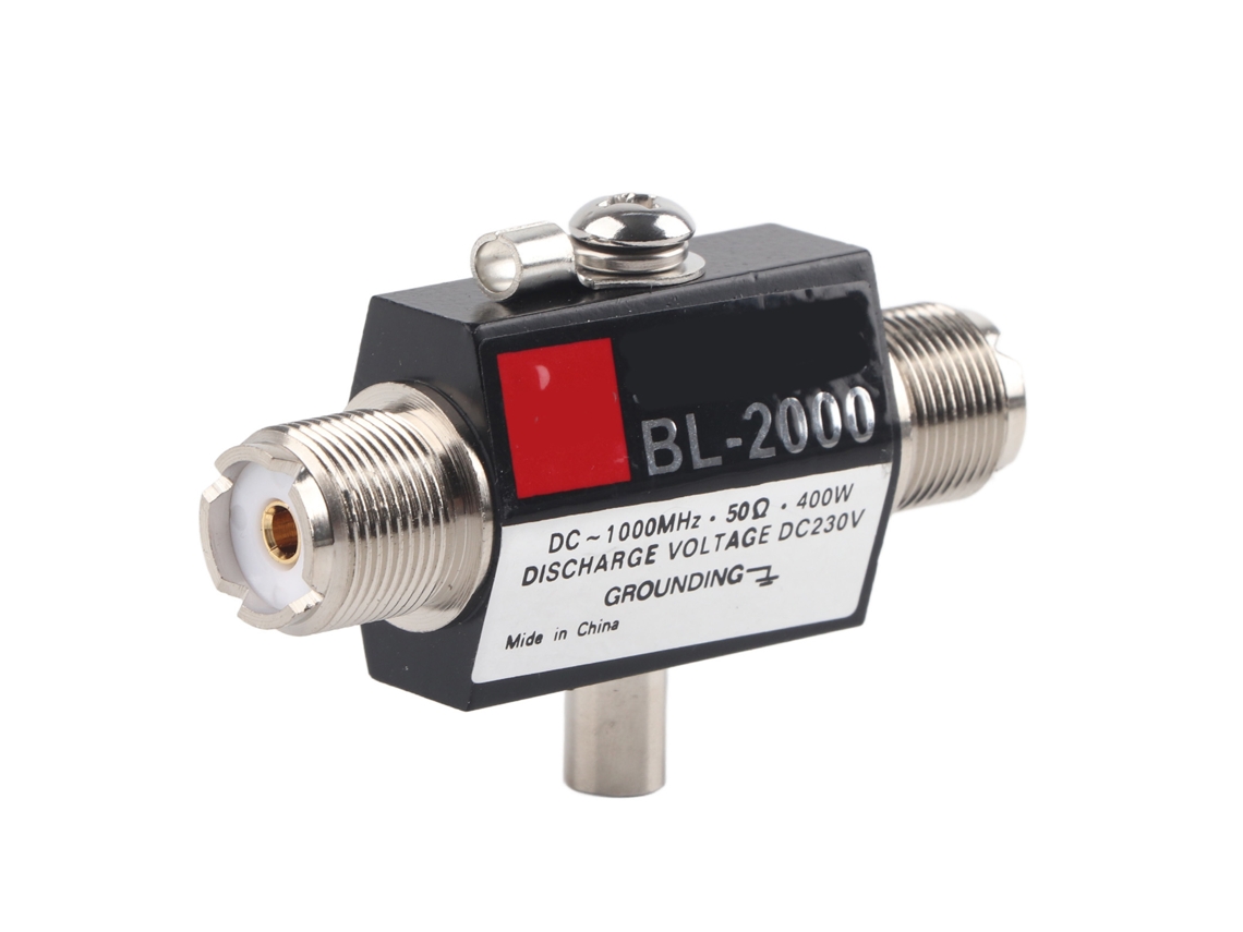 Para Raios Coaxial Yinitone Bl2000, Conector Macho Pl259 Para Conector Macho Pl259. Aquaforge