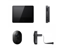 Mijia Smart Cat Eye 2: Tela 5 Polegadas 720p, Câmera 3mp, Lente 180°, Visão Ir 940nm, Interfone