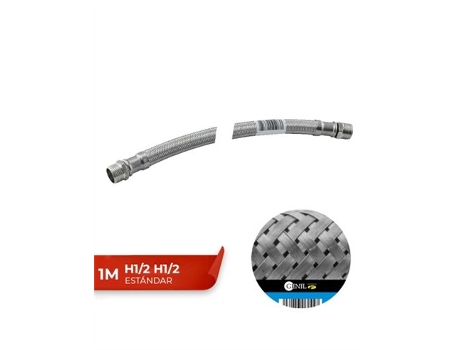 Conexão H1/2, 100 Cm, Alta Qualidade, Pacote Com 10 Unidades