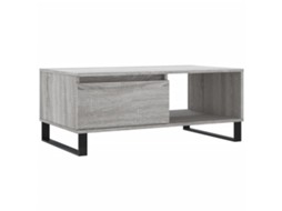 Mesa de Centro Derivados Madeira Cinzento Sonoma MAISON EXCLUSIVE (90x50x36,5 cm)