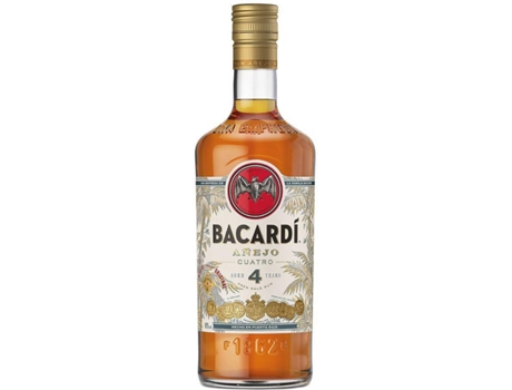 Rum Bacardi 4 Anos Anejo Porto Rico