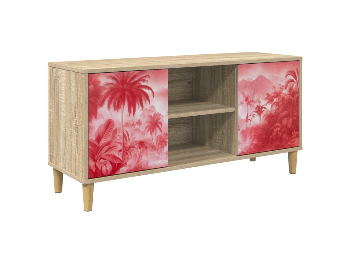 Vidaxl Gabinete Para Tv Aachen 102 X 33 X 50 Cm Sonoma