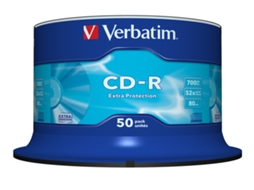 CD-R VERBATIM Ep 700MB Cake50