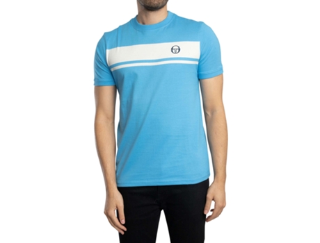 T-shirt De Homem Sergio Tacchini Mestre Algodão Azul (2xl)