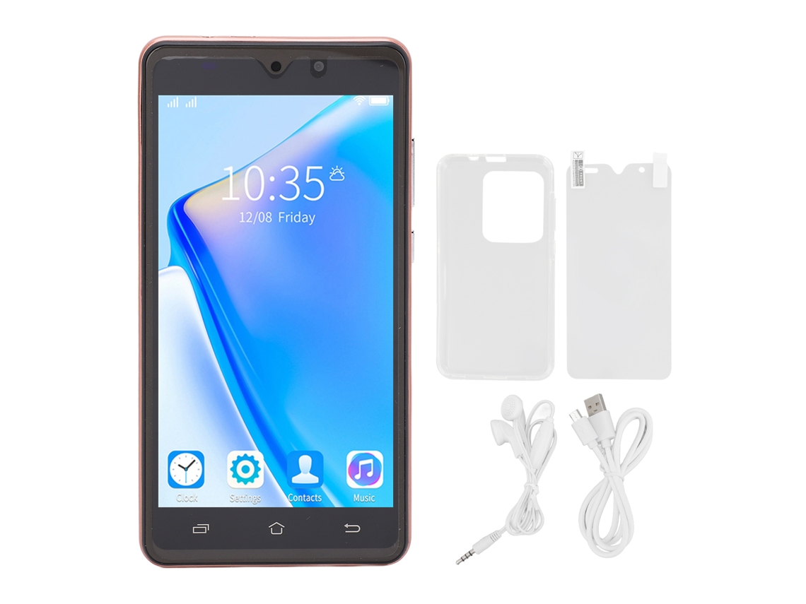Mali smartphone Android S22+ 5.5" Tela Hd 2gb Ram 32gb Câmera 5mp Reconhecimento Facial Dual Sim Gps Ultra Fino