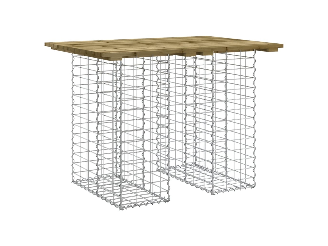 Garden Table, Garden Tables Vidaxl Marrom Madeira De Pinho Impregnada (70 X 100 X 72 Cm)