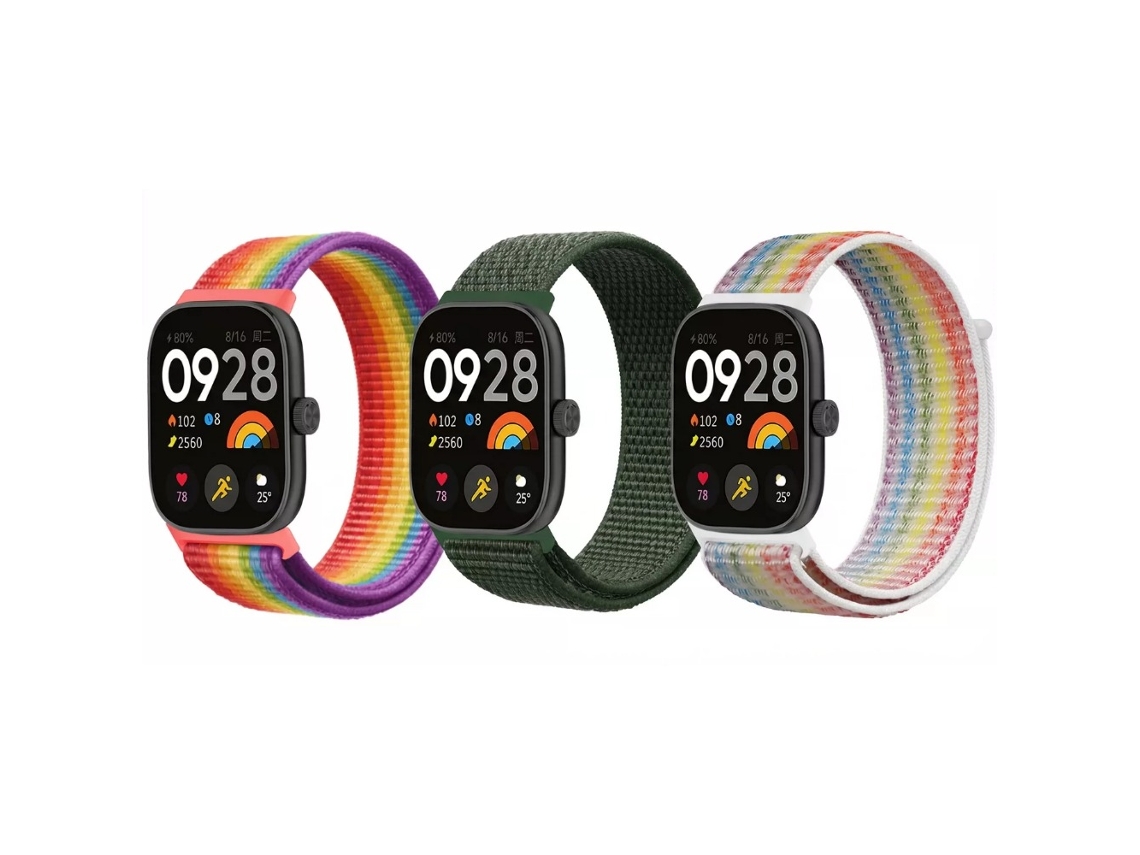 Bracelete Para Xiaomi Smart Band 8 Pro E Redmi Watch 4 Digitallab 3pc