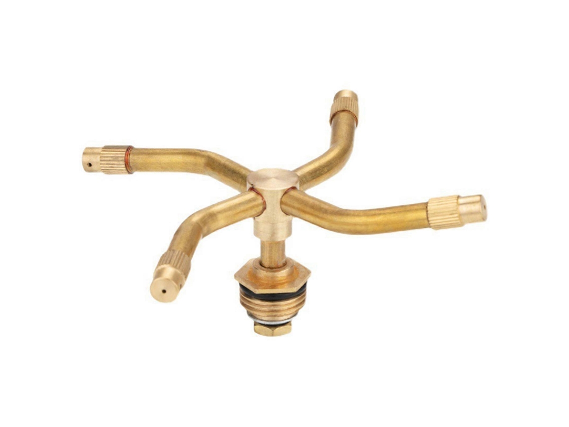 Sistema De Irrigação Por Aspersão Com Ampla Cobertura: Aspersores Rotativos Automáticos De 3 E 4 Braços Para Irrigação Eficaz De Gramados E Plantas