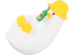 Iluminação Multifuncional Engraçada de Pato em Silicone Macio: Um Patinho