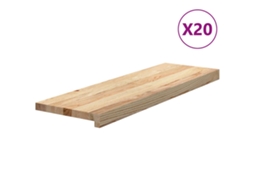 Stair Tread, Stair Treads Vidaxl Marrom Madeira De Carvalho (80 X 30 X 2 Cm)