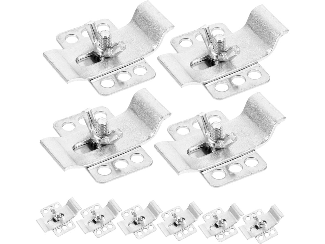 Kit Com 10 Clipes De Suporte Reforçados Para Pia De Embutir, Sem Necessidade De Furação, Fixação Reforçada.