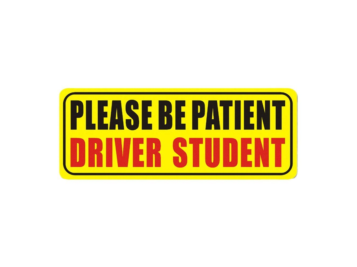 Auto Autoaufkleber Aufkleber Student Fahrer Magnet J9d6 Bitte Haben 9cc4