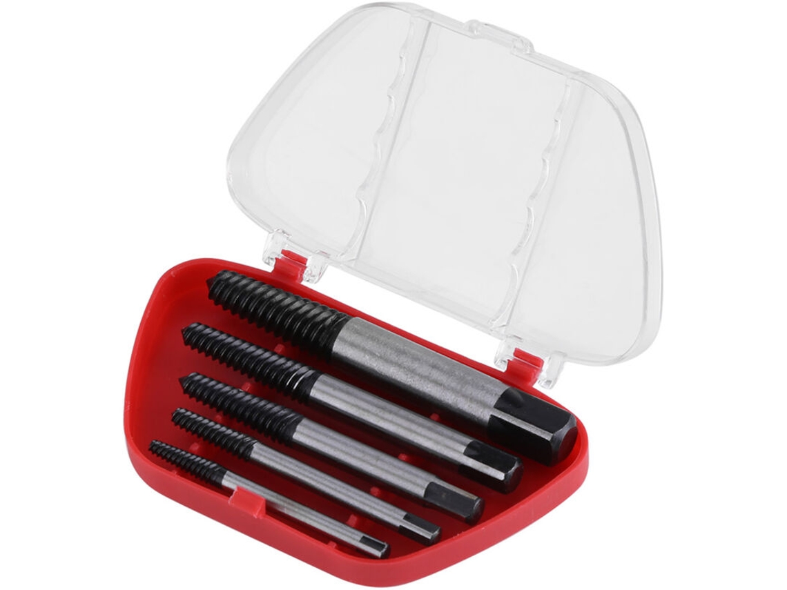 Conjunto De 5 Extratores De Parafusos Quebrados, Ferramenta Fácil Para Remover Parafusos Danificados