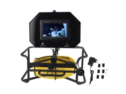 Câmera Inspeção Esgoto Industrial 30m 1080p Ip68