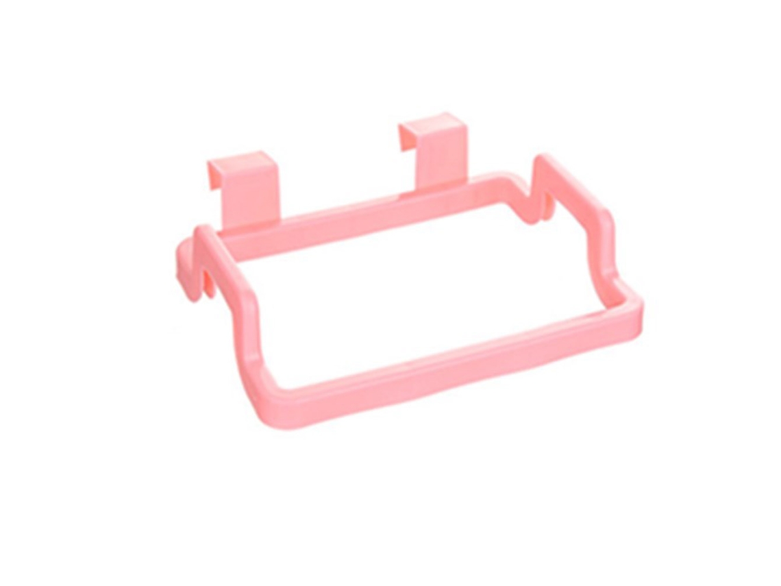 1pc Prateleira De Saco De Lixo Rosa Para Cozinha E Banheiro